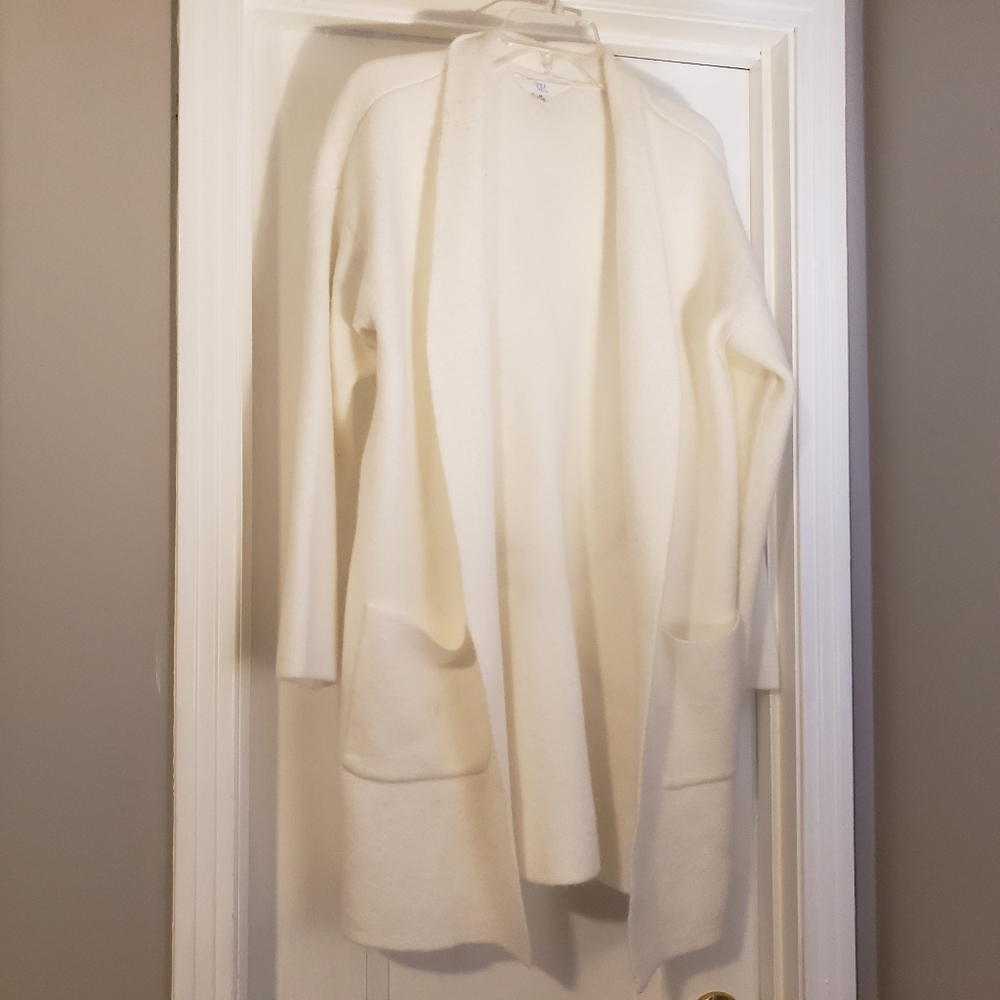Soft open front cardigan